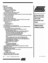 DataSheet AT89C51CC02 pdf